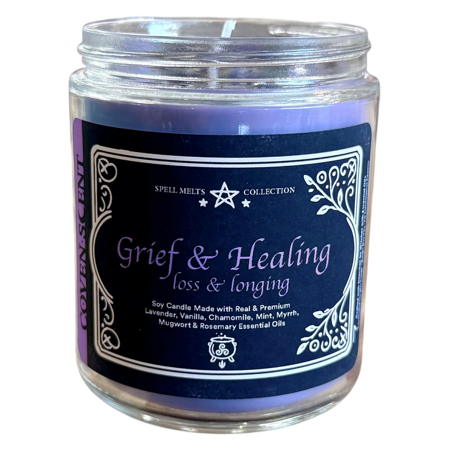 Spell Candle for Grief & Healing