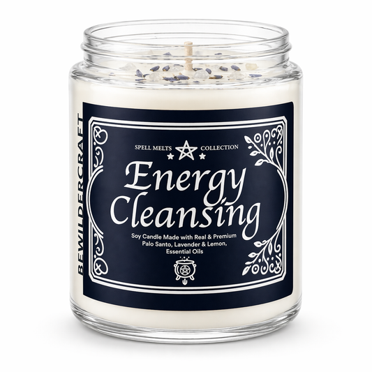 Spell Candle for Energy Cleansing