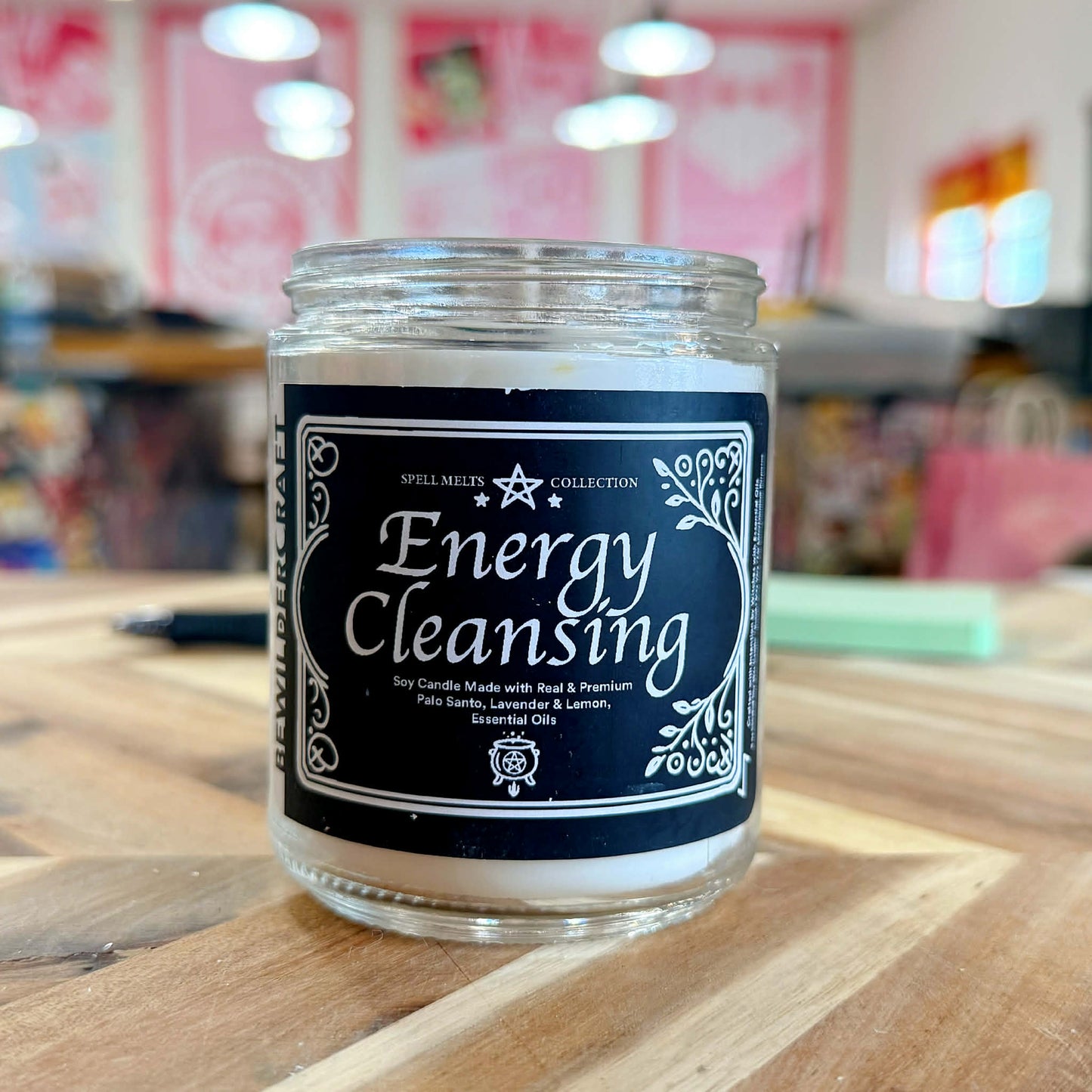 Spell Candle for Energy Cleansing
