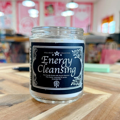 Spell Candle for Energy Cleansing