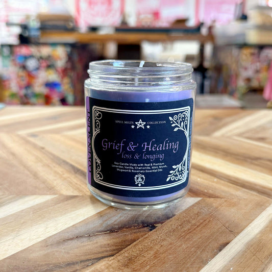 Spell Candle for Grief & Healing