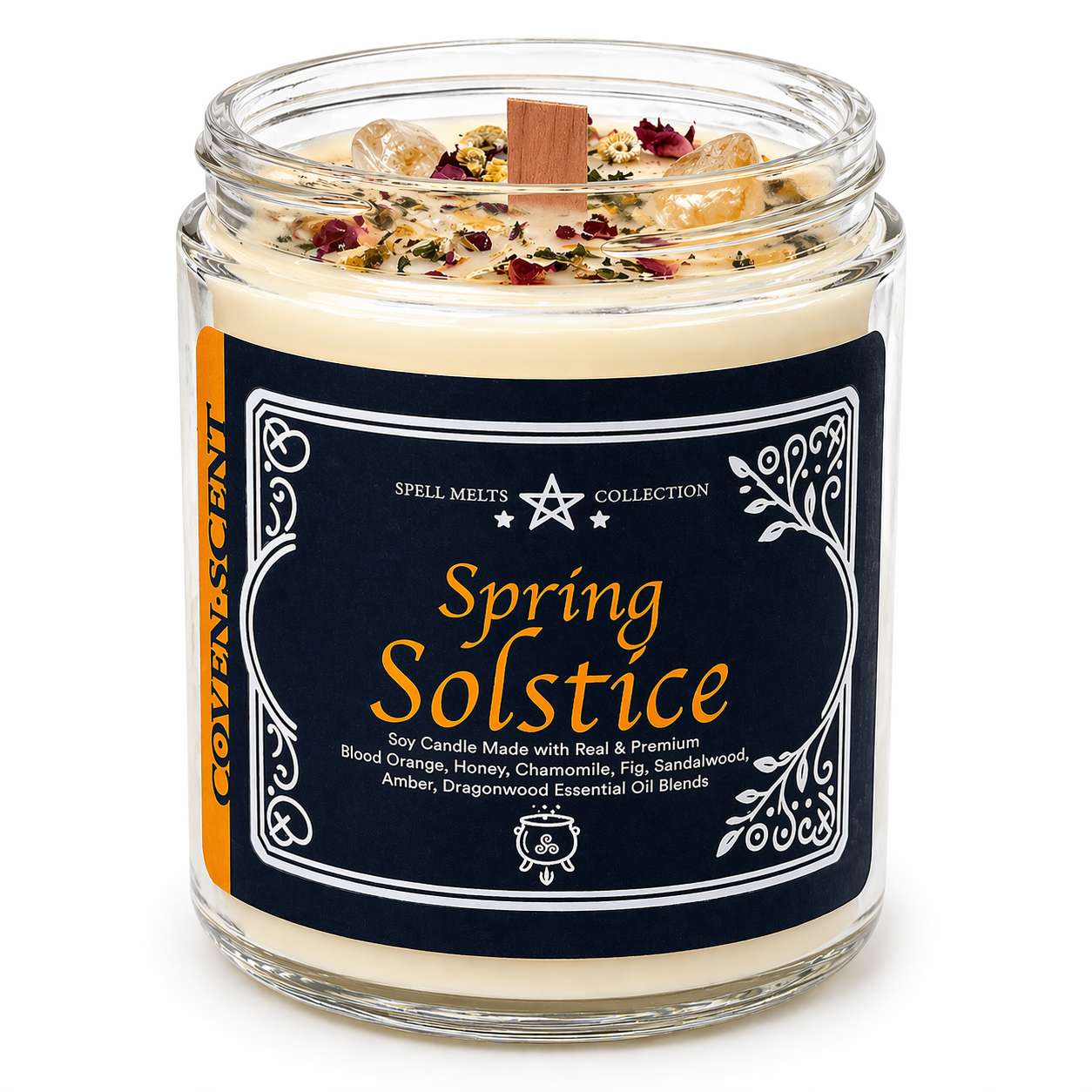 Spell Candle for Spring Solstice
