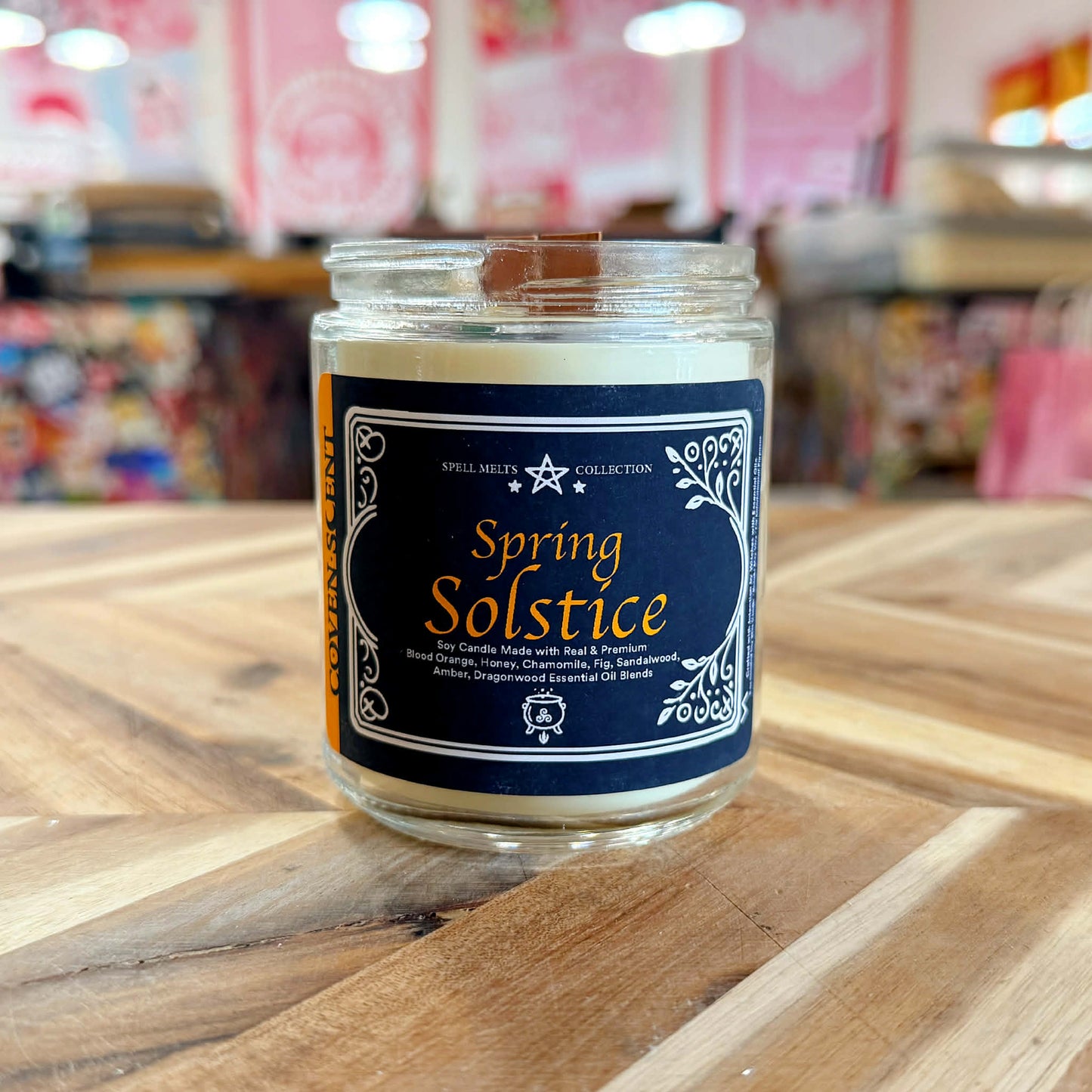 Spell Candle for Spring Solstice