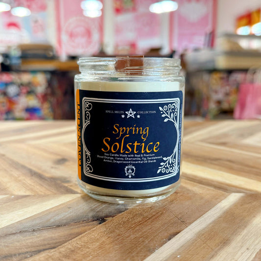 Spell Candle for Spring Solstice