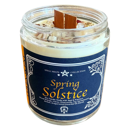 Spell Candle for Spring Solstice